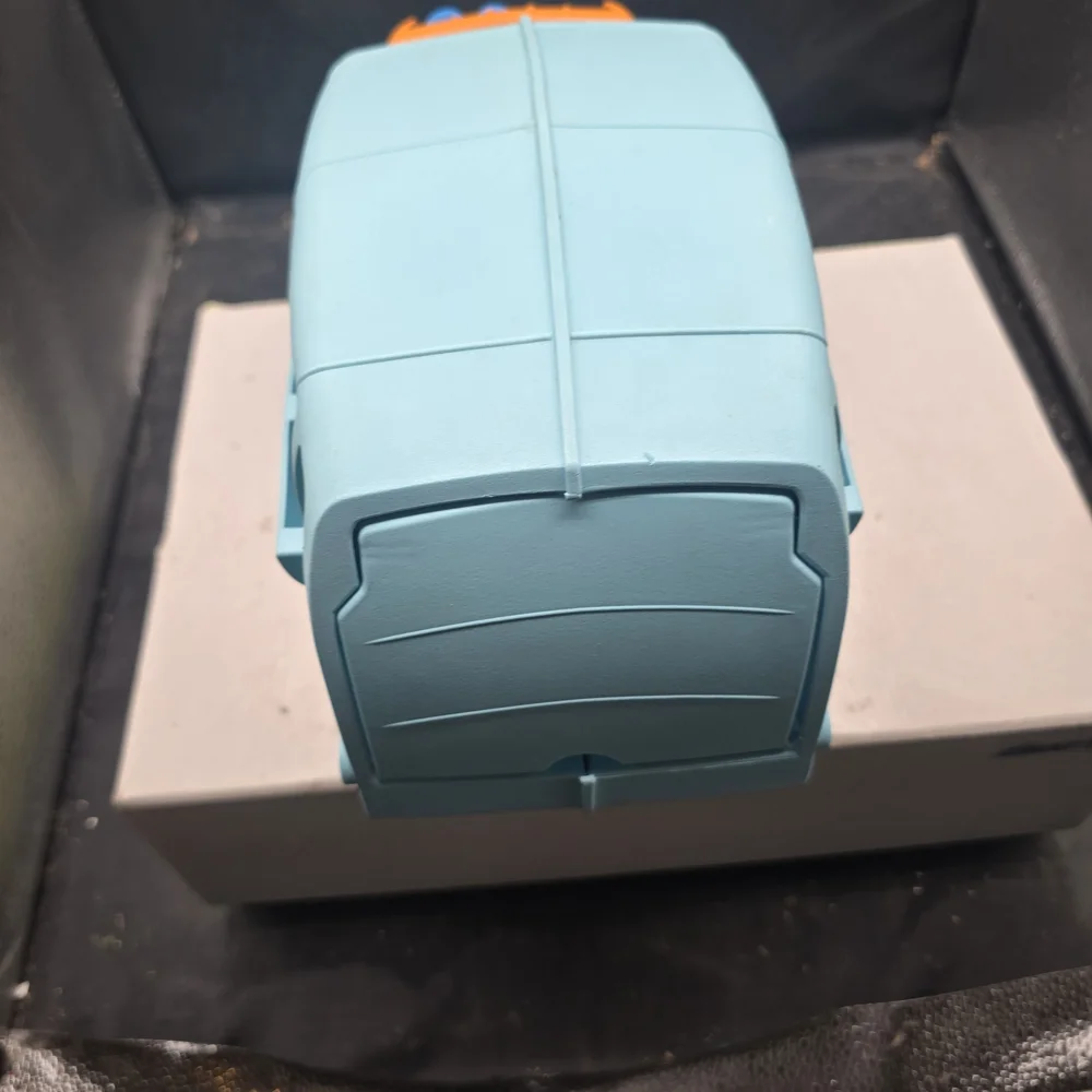 Orange and Blue Toy Truck with‎ Bear Driver